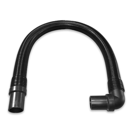 Proteam Static-Dissipating Hose Black w/Cuffs 1.5in, 48 inches in length 107648